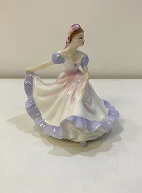 Royal Doulton 皇家道尔顿 NINETTE 1970年贵妇瓷偶 限量收藏瓷娃