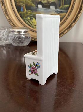 AYNSLEY 安兹丽 PEMBROKE 花鸟系列小摆件 Miniature 迷你瓷模型