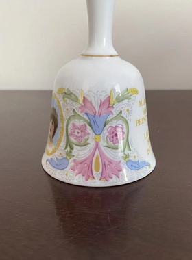 COALPORT 科尔波特 1981年 查尔斯国王 英国皇家婚礼纪念收藏铃铛