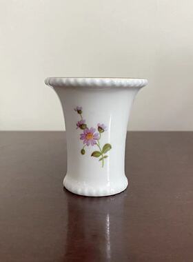 Royal Crown Derby 皇家皇冠德贝 derby posies描金瓷摆件 小花瓶