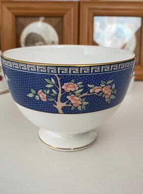 Wedgwood 韦奇伍德 Blue Siam 英国骨瓷糖碗 蓝色暹罗糖缸 瓷碗