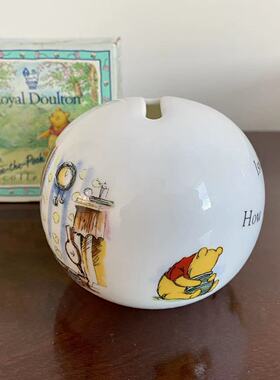 Royal Doulton 皇家道尔顿维尼小熊摆件零钱罐 Winnie 儿童储蓄盒