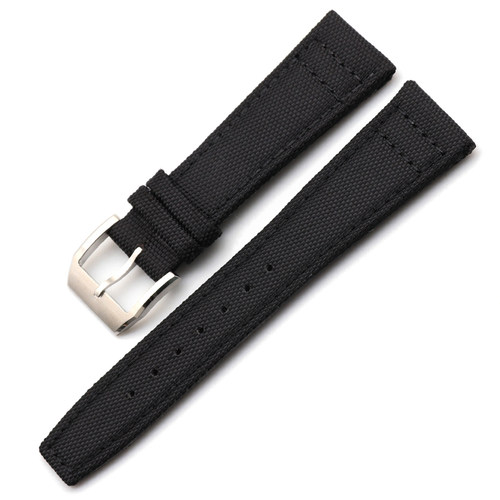 尼龙帆布真皮手表带代用万国大飞行员小王子马克十八喷火战机21mm - 图3