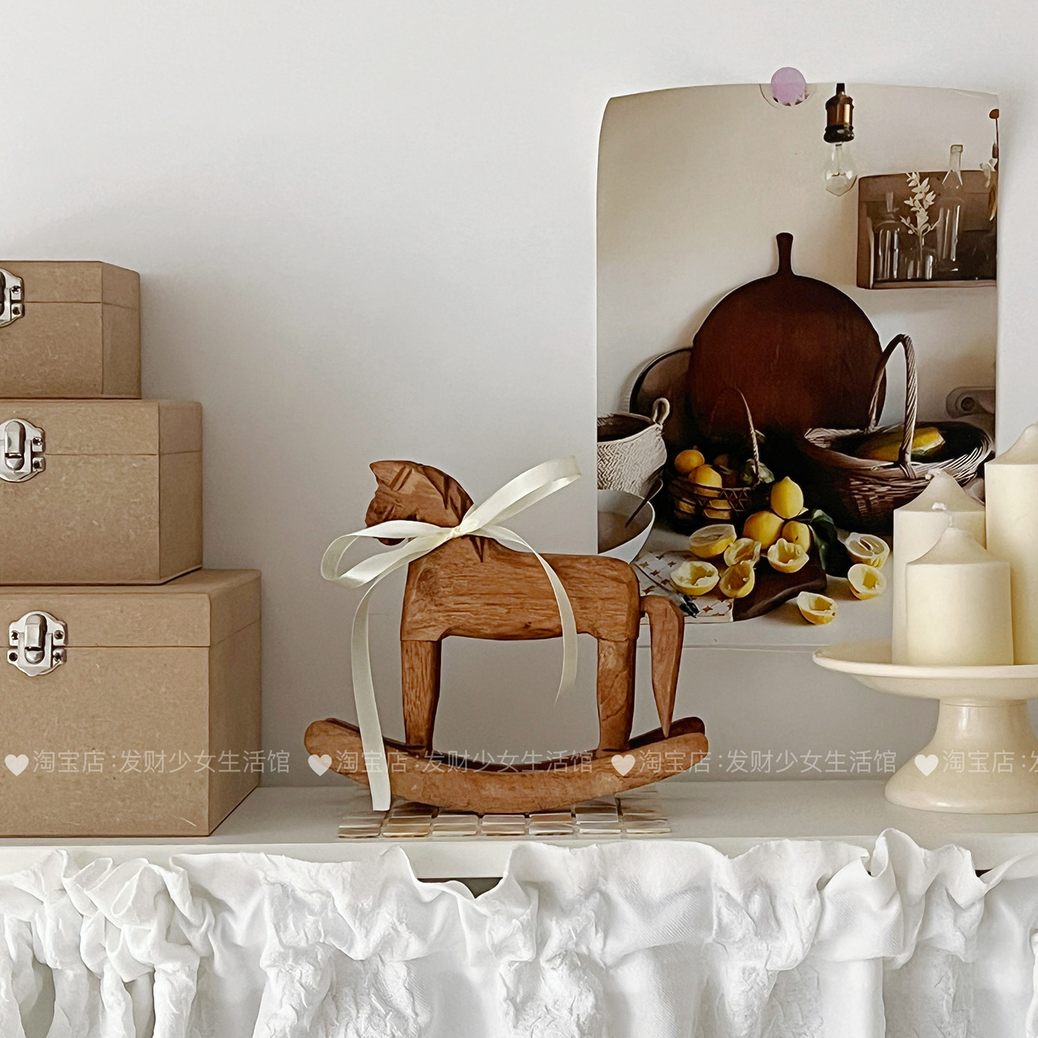 摆件装饰品ins中古摆设卧室客厅玄关儿童房房间布置装饰拍照道具,淘宝优惠券,粉丝福利购,淘宝优惠卷