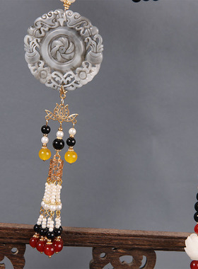 璎珞长背云项圈古风汉服