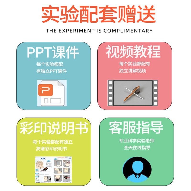 diy电流表科学实验材料stem科技小制作小学生儿童手工拼装教CX09,淘宝优惠券,粉丝福利购,淘宝优惠卷