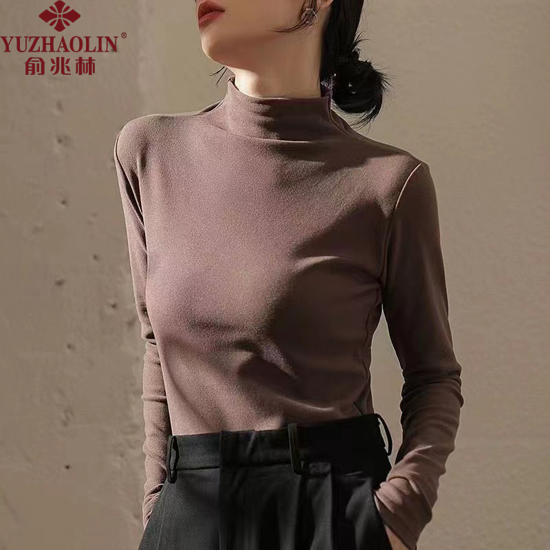 俞兆林双面德绒打底衫男女纯色半高领长袖男加绒加厚内穿恒温保暖_淘宝内购会_女士内衣/男士内衣/家居服-第5张图片-提都小院 俞兆林双面德绒打底衫男女纯色半高领长袖男加绒加厚内穿恒温保暖_淘宝内购会_女士内衣/男士内衣/家居服-第5张图片-提都小院