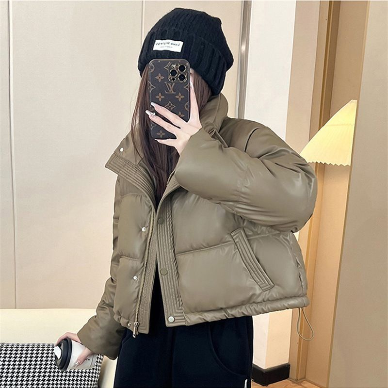 【热卖】唐狮集团DESSO2024秋冬加厚立领短款面包服棉服宽松外套_淘宝内购会_女装/女士精品