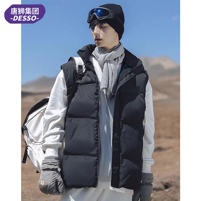 唐狮旗下DESSO羽绒棉马甲男女秋冬潮牌加厚保暖坎肩背心外套上衣_淘宝内购会_-第4张图片-提都小院