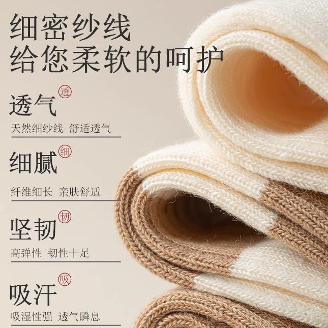 都市丽人正品美拉德中筒袜女袜棉袜秋冬堆堆条纹无骨袜_淘宝内购会_女士内衣/男士内衣/家居服
