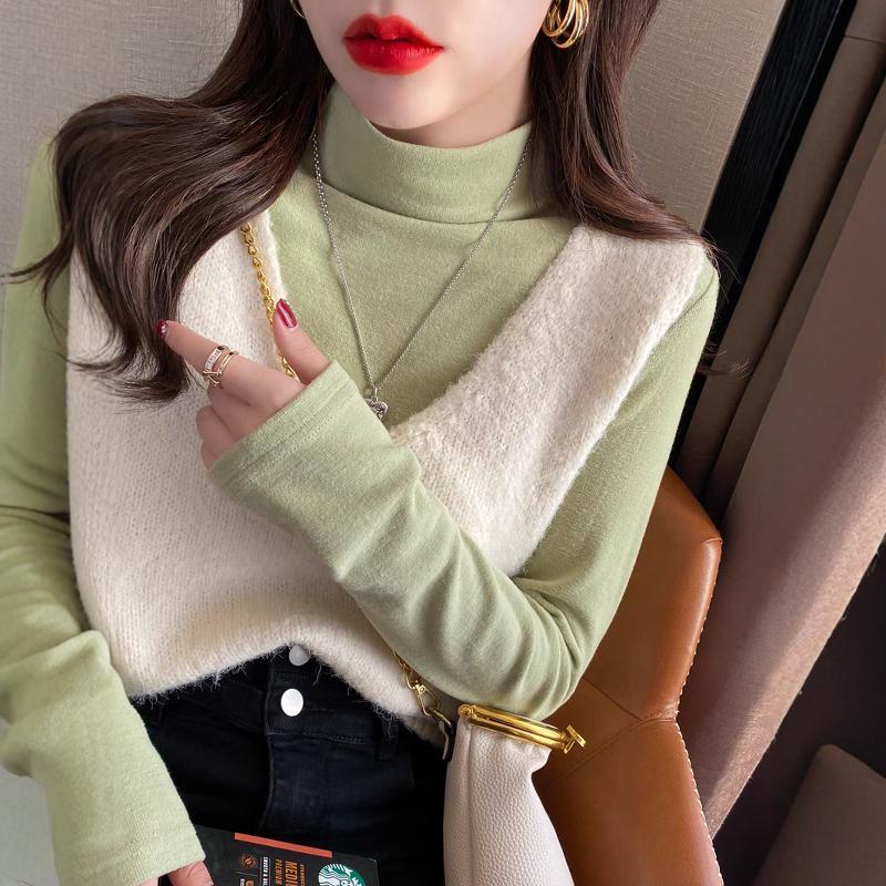 唐狮desso德绒秋冬季保暖打底衫女内搭长袖女新款上衣半高领长袖_淘宝内购会_女士内衣/男士内衣/家居服-第4张图片-提都小院