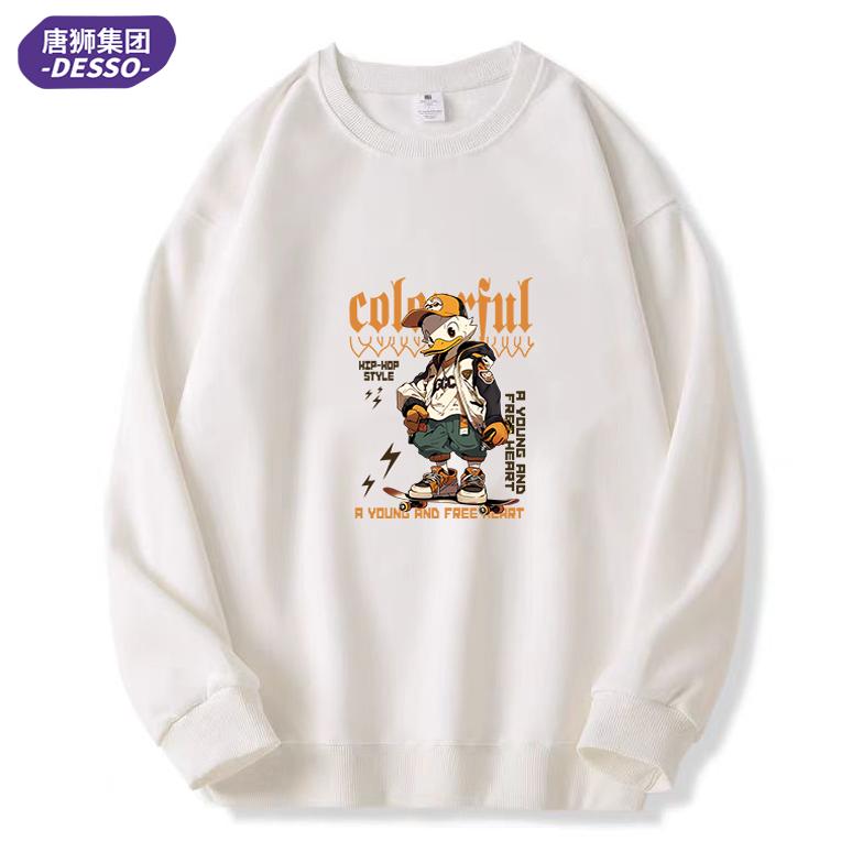 牛货！唐狮集团DESSO品质感秋冬太空棉微厚时尚圆领卫衣男女同款_淘宝内购会_女装/女士精品-第3张图片-提都小院