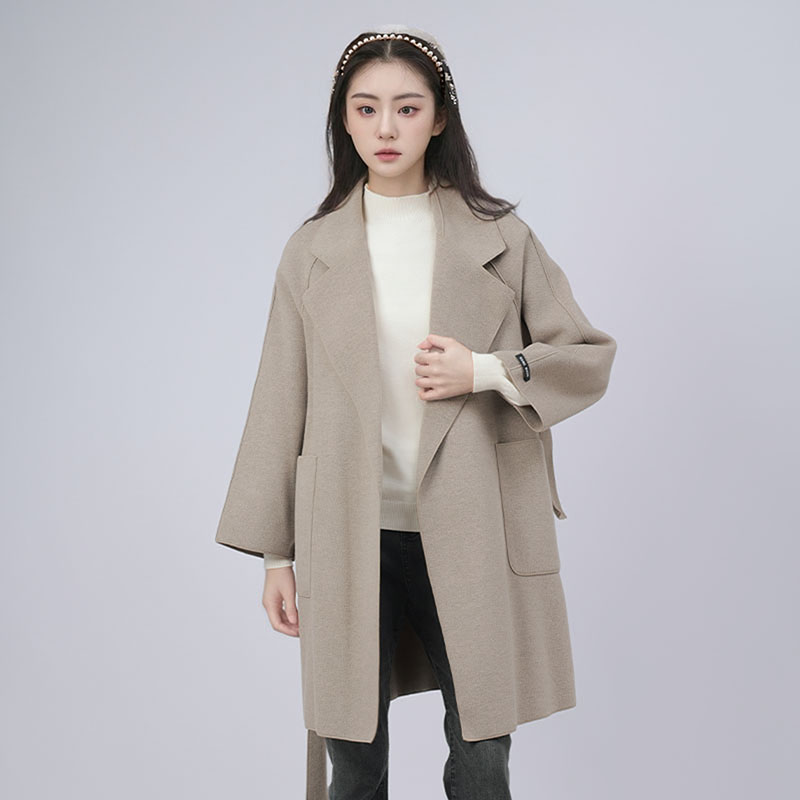 NOME（服饰）新款时尚气质宽松高级洋气显瘦羊毛双面呢大衣外套女_淘宝内购会_女装/女士精品-第5张图片-提都小院