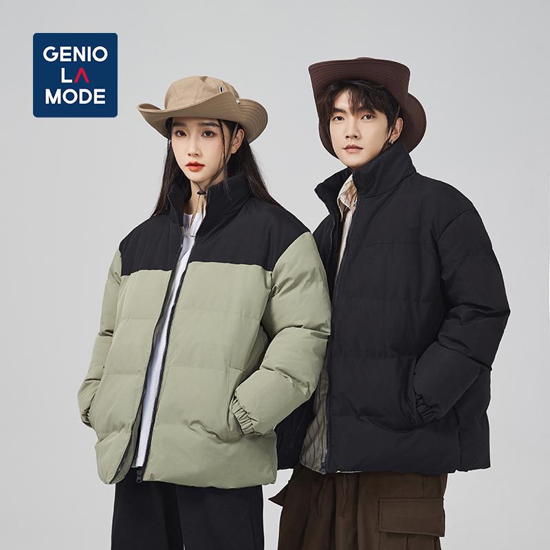 森马集团Genio Lamode面包服立领男女款石墨烯加厚潮牌情侣外套_淘宝内购会_男装