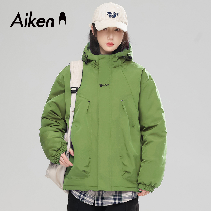 森马集团Aiken男生青少年冲锋上衣潮流冬天装棉袄子运动冲锋棉服_淘宝内购会_男装
