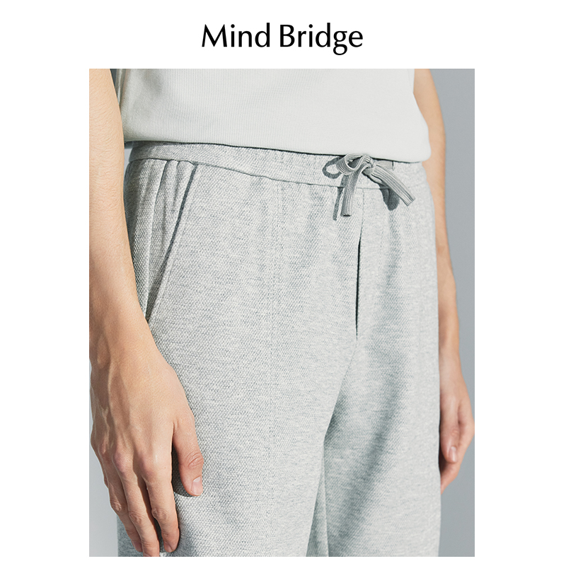 MindBridge2024新款宽松直筒休闲裤子男士潮流短裤夏季百搭运动裤 - 图1