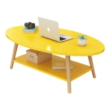 Журнальный столик простой современный небольшой журнальный столик для маленькой квартиры двухслойный чайный столик для гостиной дома маленький столик креативный эркер маленький круглый столик