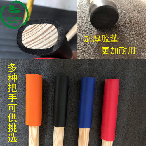 木质高跷儿童幼儿园高跷木踩高跷成人高跷民间传统高跷包邮木高跷 - 图1