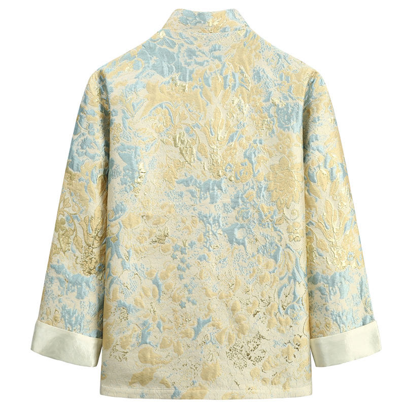 唐装男春季新品中国风男装复古中式改良盘扣立体提花外套男国潮,淘宝优惠券,粉丝福利购,淘宝优惠卷