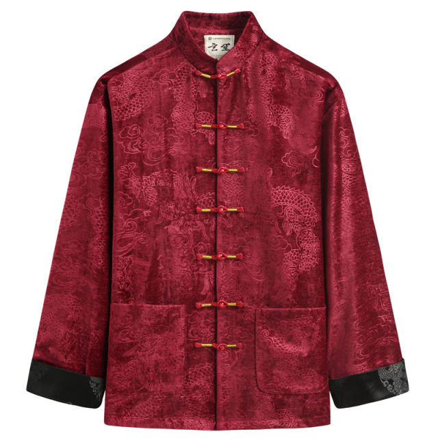 New autumn style for men in Chinese Tang suits for Xuansheng