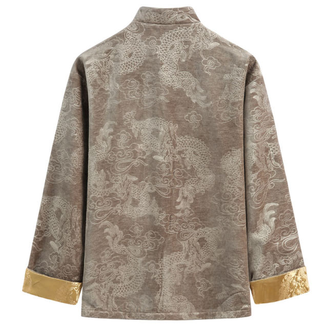 New autumn style for men in Chinese Tang suits for Xuansheng