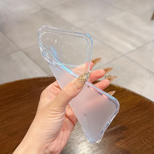 适用于苹果17 Pro Max 康宁秒变TPU软壳 iPhone 16 15简约百搭 14 Plus 糖果色 13 12 11 Pro 防摔手机壳批发 - 图2