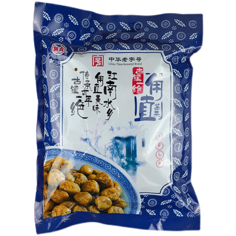 中华老字号甪直小萝卜头600g独立包装酸甜爽口下饭菜香脆萝卜酱菜 - 图3