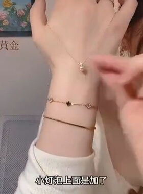 牛头钻项链玫瑰金银戴款珍珠吊坠简约圆形锁骨链不掉色跨2026优质