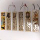 In stock, Egyptian bookmarks, printed papyrus paintings, a set of 10 sheets, direct purchase from Egypt, large bookmarks
