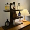 Perfume storage rack solid wood storage rack