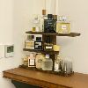 Perfume storage rack solid wood storage rack