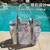 Wet and dry separate swimming bag with large capacity and waterproof