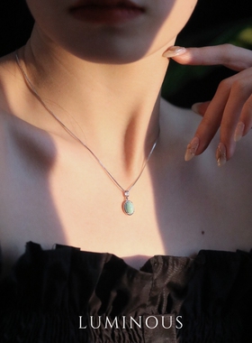 12月生辰石天然原矿绿松石