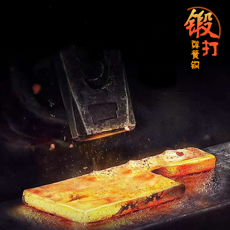 亚英手工锻打砍骨刀斩骨刀剁骨刀屠夫卖猪肉刀商用牛骨刀大骨头刀