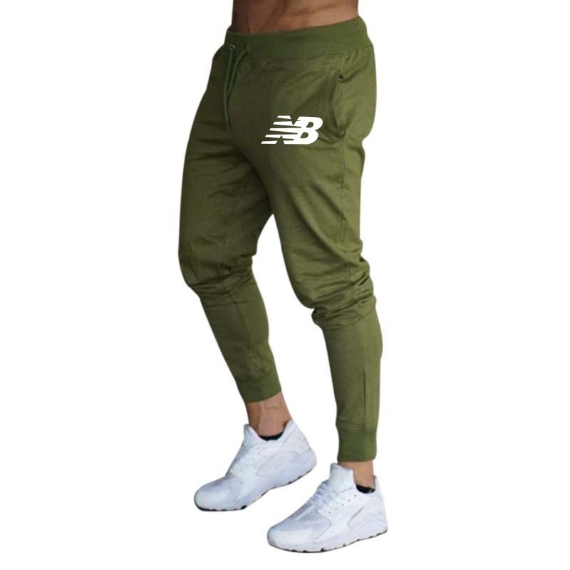 Autumn and winter 2020 men's jogging pants gym training pant-图0