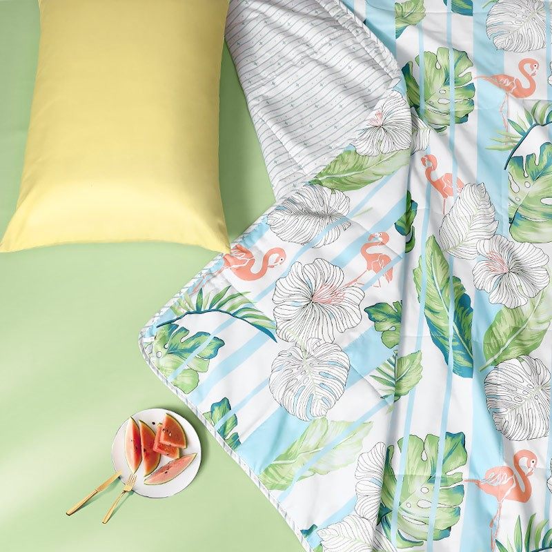 富安娜空调被子薄被芯夏被单双人学生宿舍可水洗机洗印花夏季凉被,淘宝优惠券,粉丝福利购,淘宝优惠卷