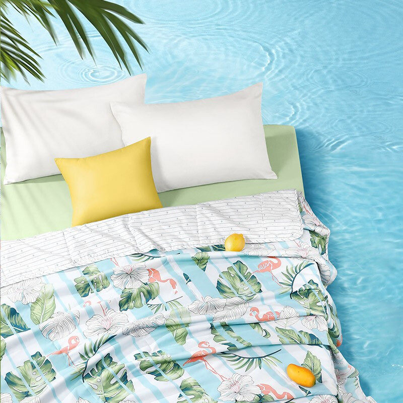 富安娜空调被子薄被芯夏被单双人学生宿舍可水洗机洗印花夏季凉被,淘宝优惠券,粉丝福利购,淘宝优惠卷