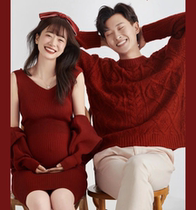 New Shadow Building Pregnant Women Lovers Photography Clothing Han Edition Written True Clothing Fashion Art Photos Clothes Men And Women Photo Clothes