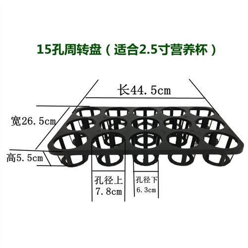 加厚蝴蝶兰托盘营养杯周转盘育苗穴盘花卉多肉植物托盘营养土水苔-图0