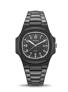 Men's Personality, Fashion Watches不锈钢带男士手表运动石英表