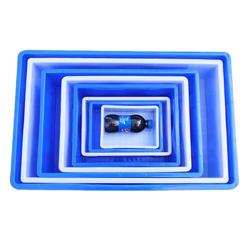 加厚周转箱塑料盒子长方形工具箱零件盒收纳盒螺丝物料盒配件盒 - 图3