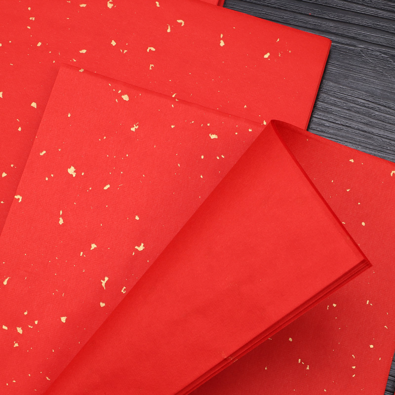 百宣堂A3A4双面大红宣纸剪纸刻纸专用纸学生儿童手工中国风窗花双面大红洒金纸正方形写福字春联斗方对联宣纸,淘宝优惠券,粉丝福利购,淘宝优惠卷