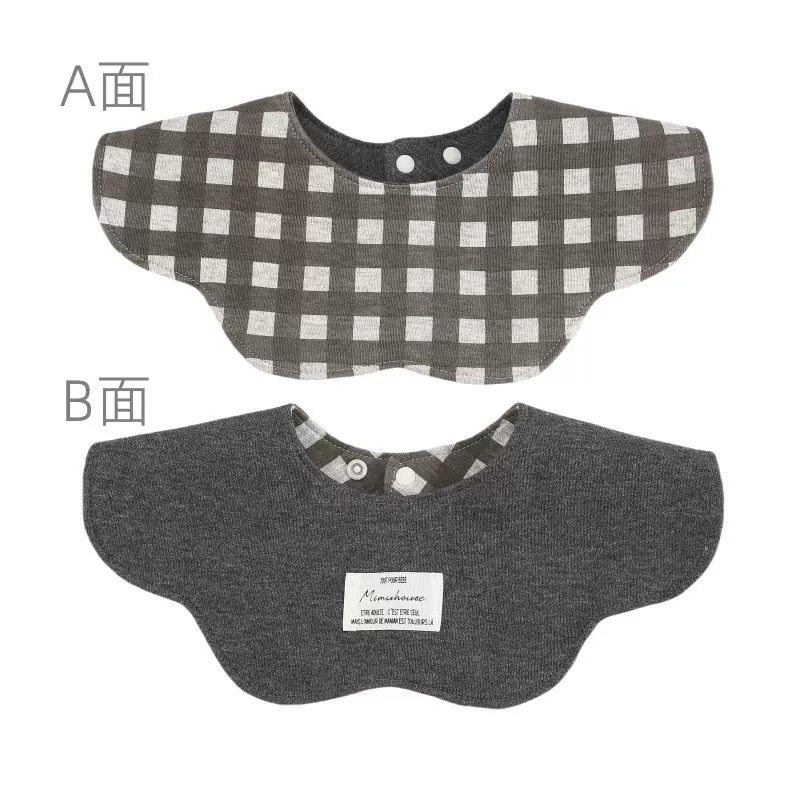 外贸韩国ins婴儿围兜新生儿口水巾宝宝围嘴纯棉双面带儿童口水兜,淘宝优惠券,粉丝福利购,淘宝优惠卷