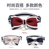 Колокольчик с бантиком, чокер, ожерелье, галстук-бабочка, милый аксессуар, домашний питомец, кот