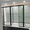 Shower room bathroom custom wet and dry separation partition glass door minimalist shower screen bathroom room bathroom sliding door