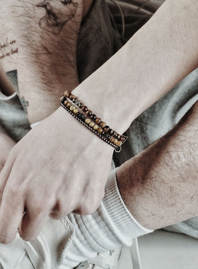 西美社情侣天然石复古设计师原创