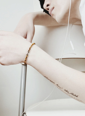 西美社古法原创手作情侣细手链