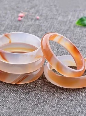 爆款新品红色飘花花俏  色手镯女款手镯 气质精美时尚百搭