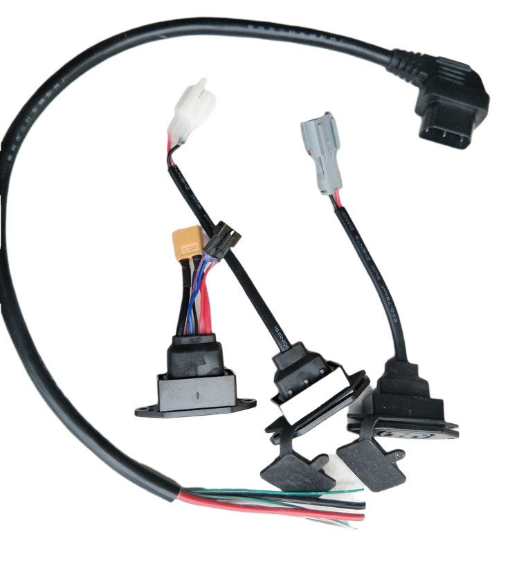 速珂SOCO原装充电器速柯车身充电插座插头 电池包插座 电瓶连接线 - 图0