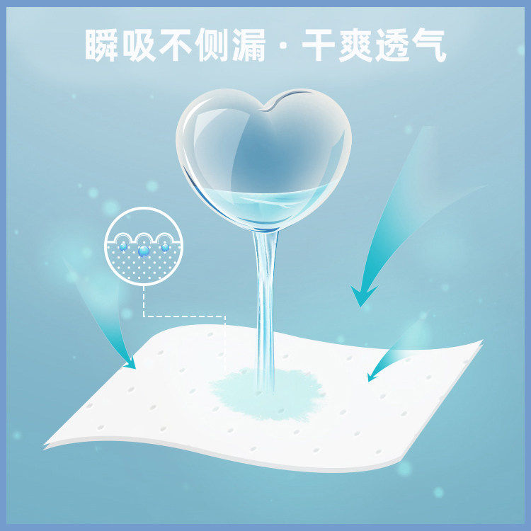 优芭日用超薄透气瞬吸防侧漏卫生巾 优芭家居卫生巾